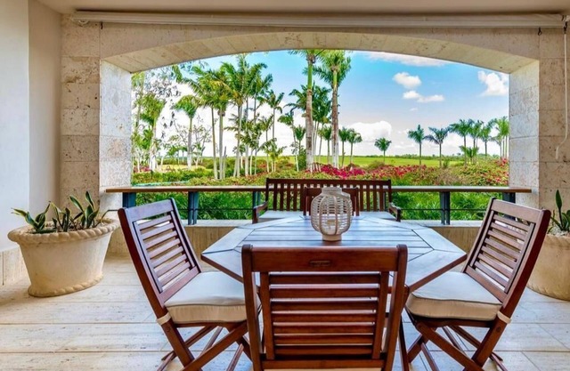 Los Altos Casa de Campo perfect vacation 2 bedroom apartment with golf view