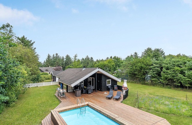 Lovely home in Saltum with kitchen