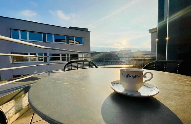 Lux Penthouse - Terrace, Gym & Parking