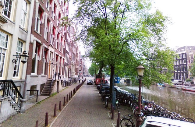 luxuery mansion in the city center of Amsterdam