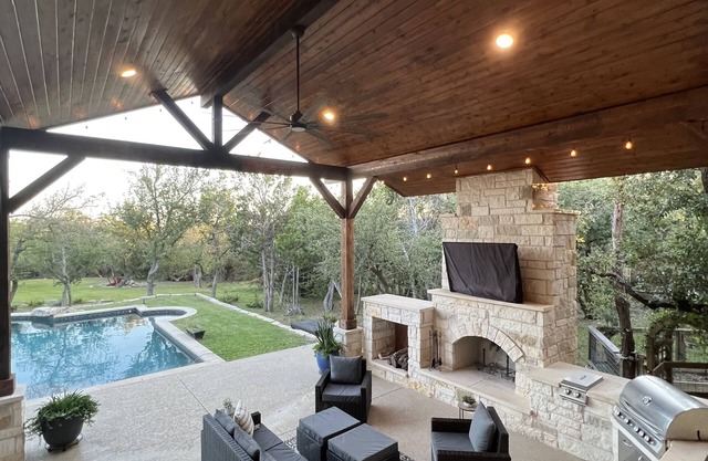 "Luxurious 5-Bedroom Home with Pool on Two Acres"