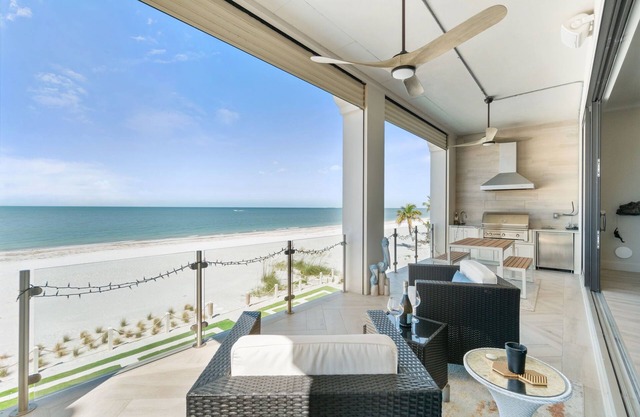 Luxurious Beachfront Vacation Getaway | 4-Bedroom, 4.5-Bath w/Heated Pool & Spa | Sleeps 12