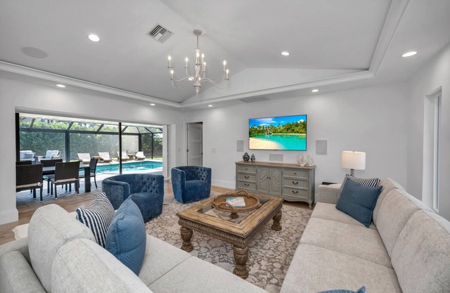 Luxurious Beach Home Retreat with Pool and Private Beach Access