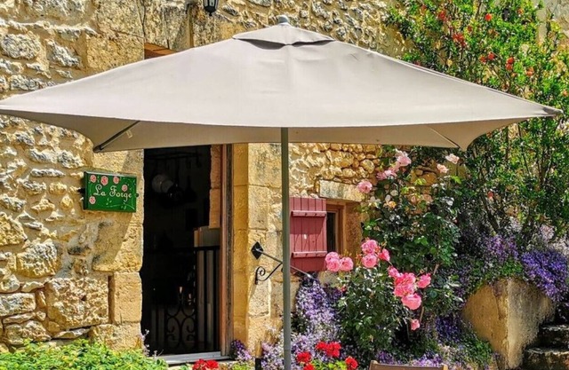 Luxury 4 star riverside stone cottage, stunning 4 acre gardens, pool, games room