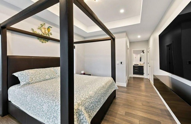 Luxury bed & bath with jetted tub and bidet system