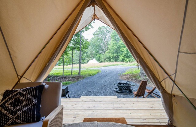 Luxury Camping with King Bed - Aster Tent