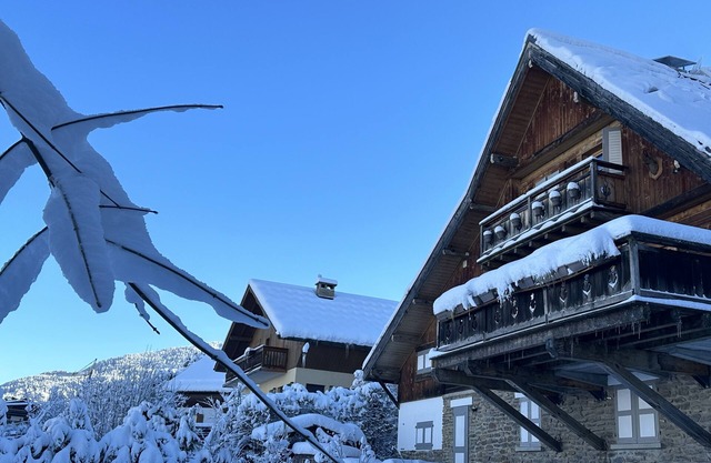 Luxury Chalet 2 minutes from the ski lifts - ski back to the feet!