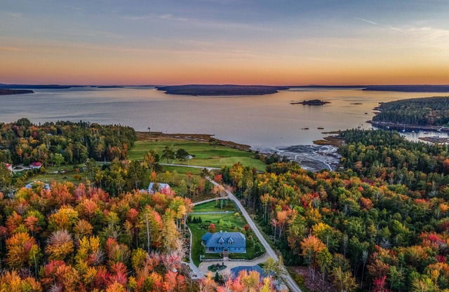 Luxury Coastal Estate w/Private Beach Access, 45 minutes from Acadia