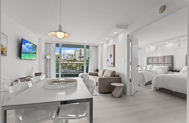 Luxury Condo Hotel on the Beach located at 5 mints walk to Central Beach, FL.
