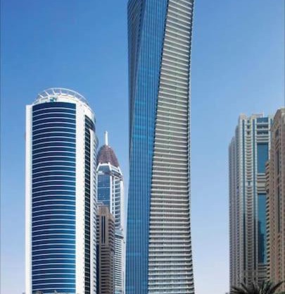 Luxury Ocean Heights Dubai Marina sky view flat