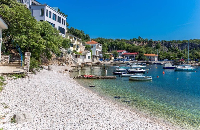 Luxury pool villa only few steps from Adriatic sea with a panoramic seaview