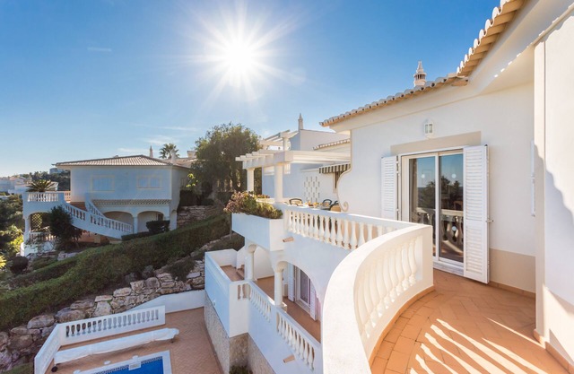 Luxury three-bedroom villa with large pool and stunning view