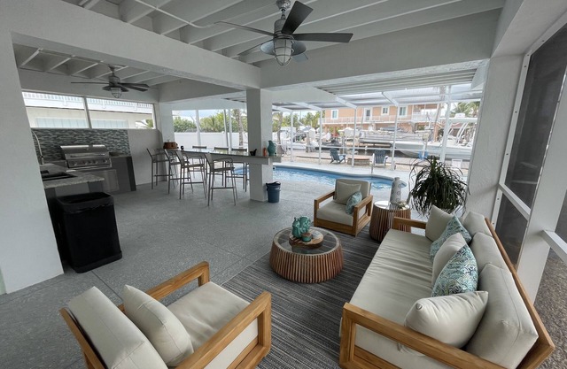 Luxury Waterfront-Weekly Rental-Dock-Private Pool-Gated Community-Island Life!