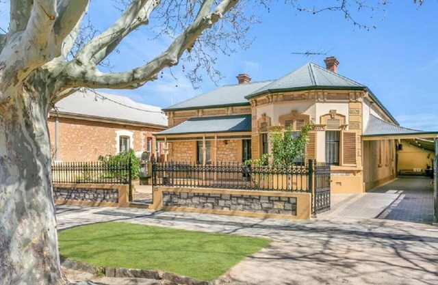 Magnificent Freestone Villa in vibrant North Adelaide. Make it your haven.
