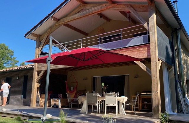 Maison à 300m de la Plage, Bardage Bois , Deux Terrasses 6 Couchages