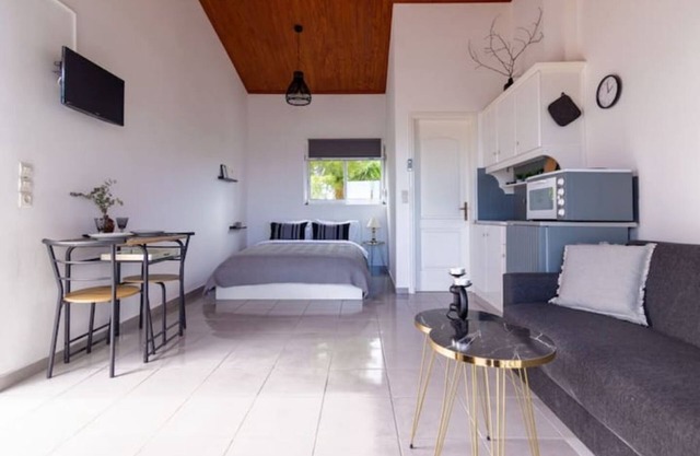 Maison of apartments next to the beach-Studio Grey