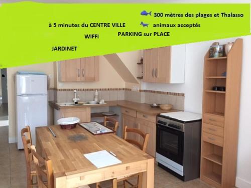 maison située à 300 mètres de la thalasso de Pornic et des plages
