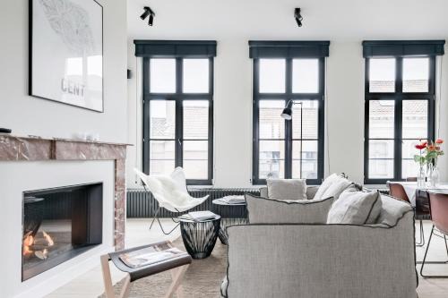 MAISON12 - Design apartments with terrace and view over Ghent towers