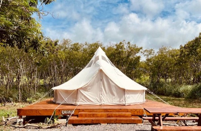 Mana · Cozy Bell Tent - Mana Site - at Hawi Nani Ranch