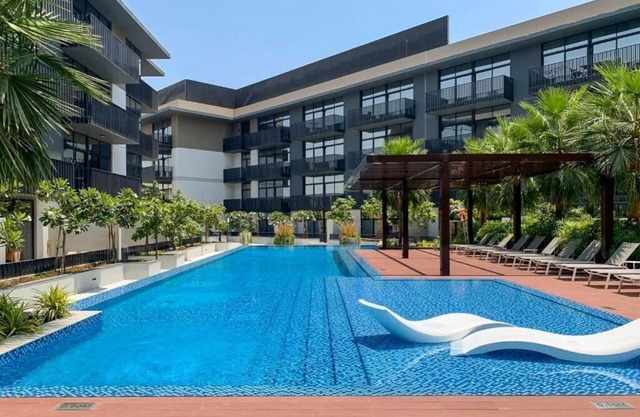 Manzil-1BR Apt with Pool in JVC