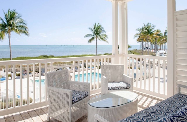Marathon Oceanfront Suite | Balcony + 2 Luxe Baths