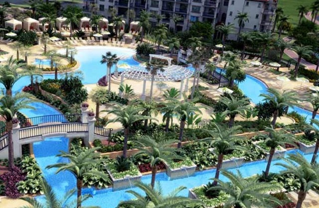 MARRIOTT LAKESHORE -2BR-2BATH VILLA 5 Star Resort- 1200 SF-Prime Location