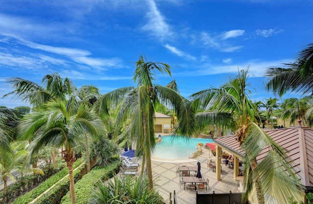 Marriott Singer Island Beach Resort Condo Private Balcony with Pool View