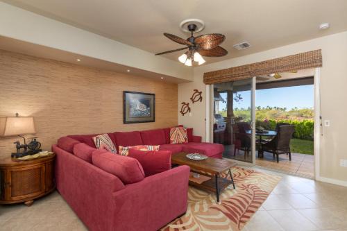 Mauna Lani Palm Villas D-2 Corner Unit Historic View