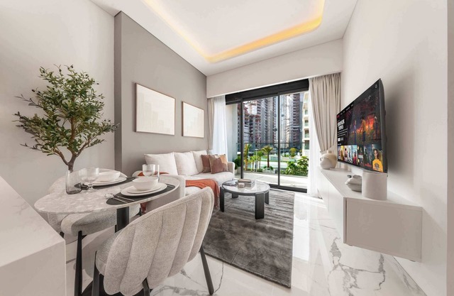 Meydan Apartments sleeps 4 with Swimming Pool View