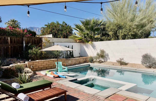 Mid-Century Retreat with New Saltwater Pool and Spa