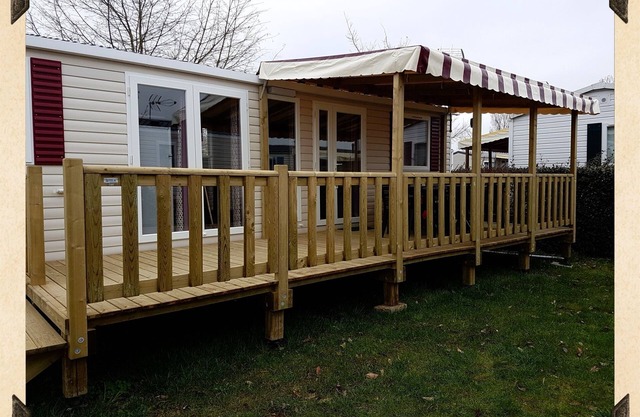 MOBIL HOME 6/8P LUMINOSA CAMPING 4 STARS VAL DE LOIRE