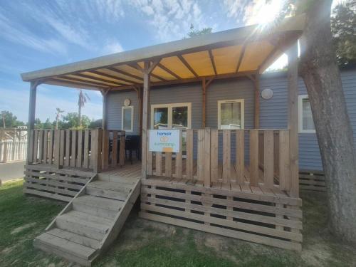 Mobil-home camping 5 etoiles