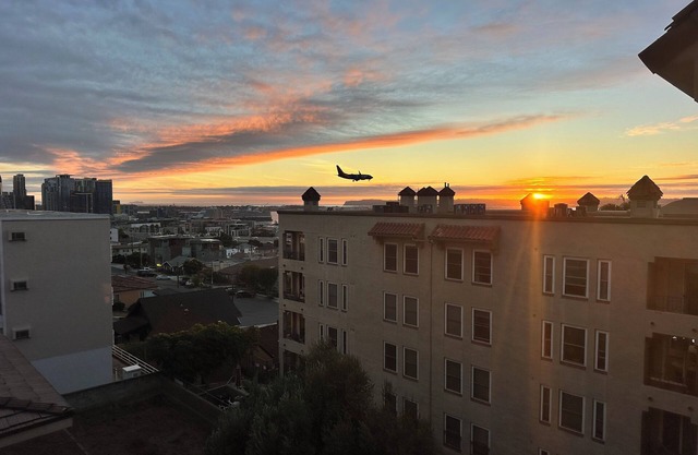 Modern 2-bedroom San Diego condo with bay views, June & July 2025