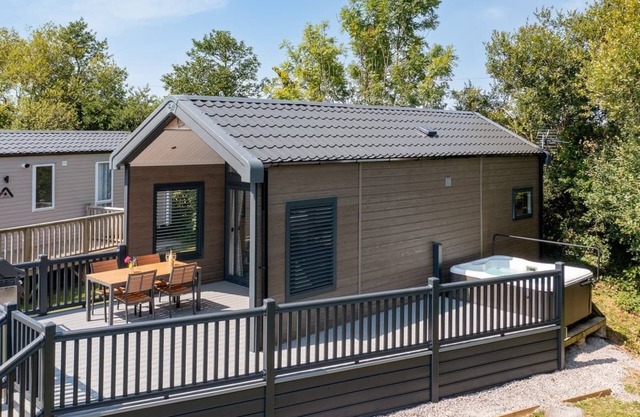 Modern and contemporary caravan.