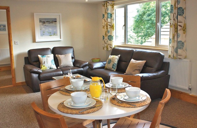 Modern and contemporary lodge.