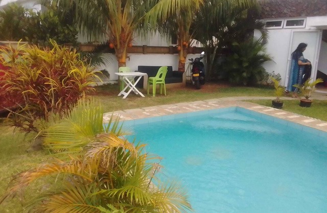 Modern apartment with common pool near sandy beach
