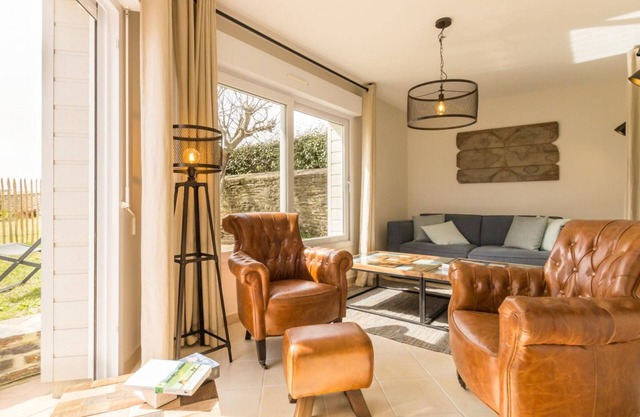 Modern Beachside Home in Barneville-Carteret - WiFi, Terrace, Pets Welcome