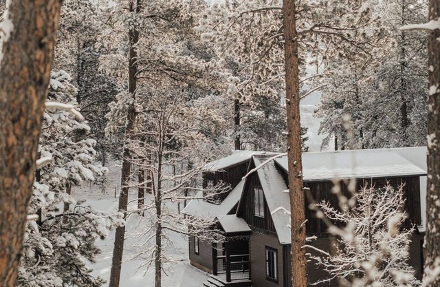 Modern Cabin in the forest with Hot tub