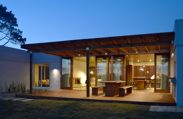Modern house, steps from wonderful beach