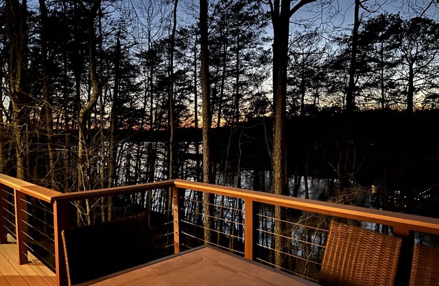 Modern pet friendly home w/covered dock near Lake Lanier Olympic Park