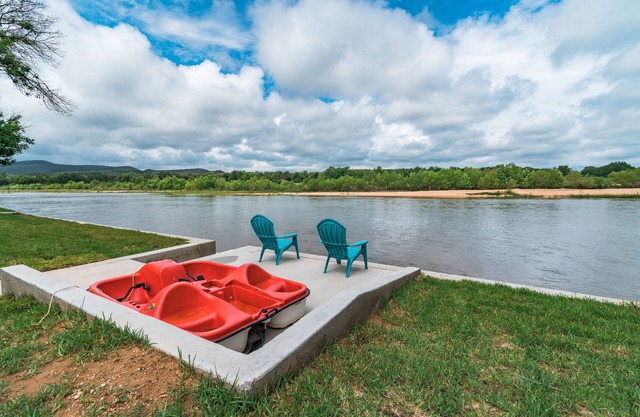 Modern Waterfront Home on the Llano Arm of LBJ - Great for All Ages!