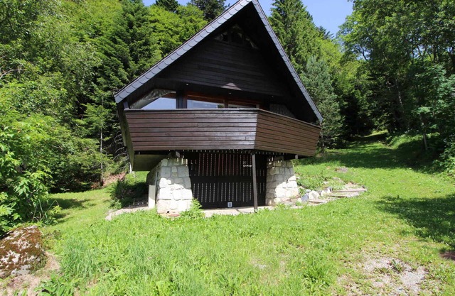 Mont-Dore: Cozy chalet with WIFI for 9 people