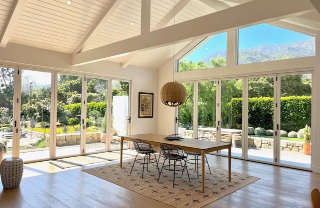 Montecito Ranch House Resort Living Indoor-Outdoor Living Pool + Spa on an Acre