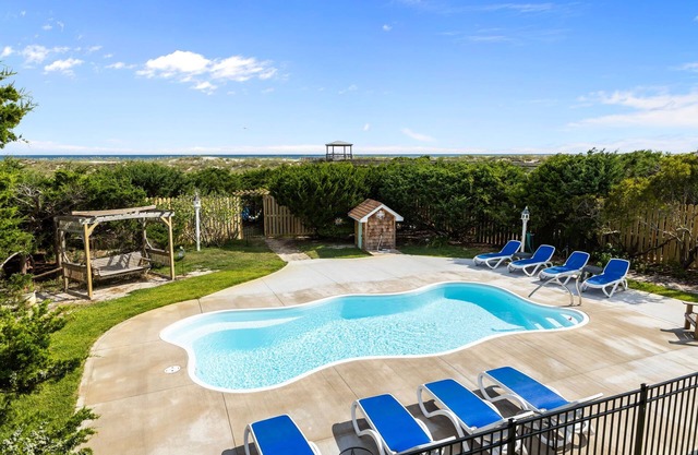 Moonlit Dunes-Private Single Family Beachfront Home w/Pool on The Point