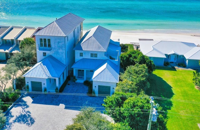 Moonshadow & Stargazy - Gorgeous 10-Bedroom Gulf Front Masterpiece on 30A!!