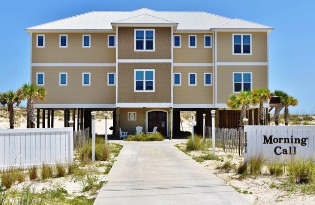 Morning Call by GSVR | Luxurious Beachfront Home w/Heated Pool, Elevator + FREE Activities/Golf