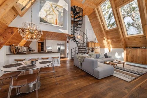 Mountain Modern The Tahoe A-Frame w Private Pier