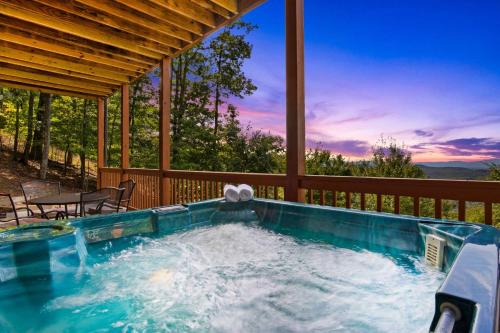 Mountain View Sauna Game Room Fire Pit