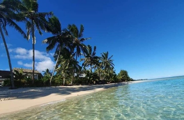 Natura Beach Pool Villa 2 - a 3BM pool villa on the beach at Vaimaanga Rarotonga