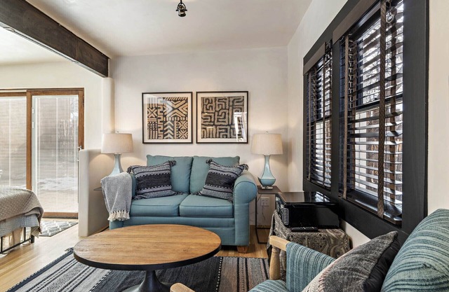 Near Downtown Santa Fe Studio Casita.